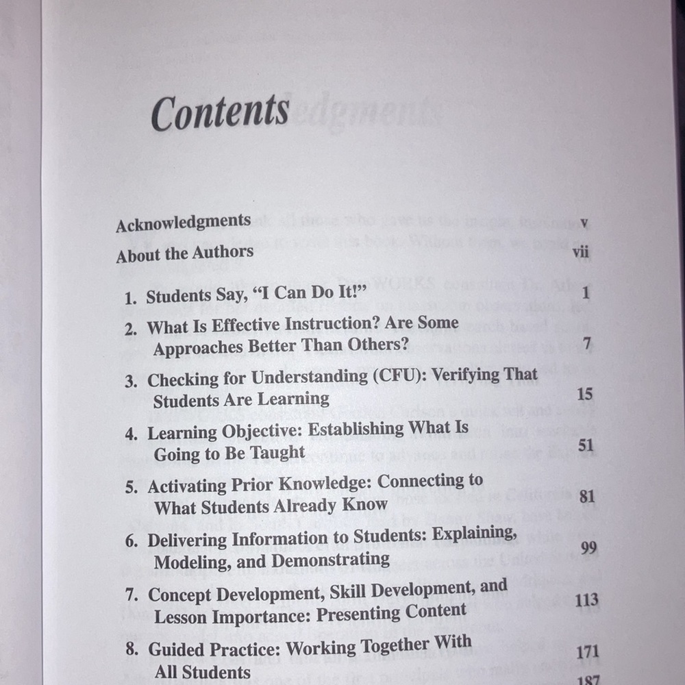 Explicit Direct Instruction (EDI) - Picture 4 of 7